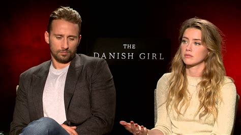 Matthias Schoenaerts & Amber Heard | THE DANISH GIRL | with Scott Carty - YouTube