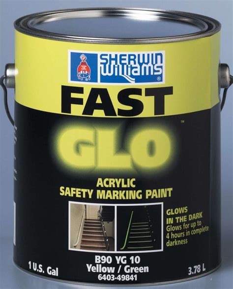 Paint glows in the dark for 4 hours., Sherwin-Williams Co. | Glow paint, Glow in dark paint ...