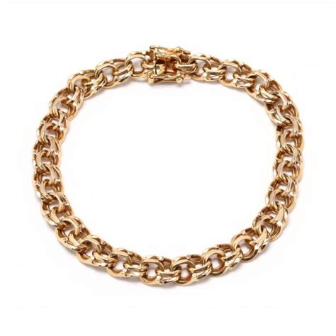 Gold Link Bracelet (Lot 2005 - Estate Jewelry AuctionJan 25, 2024, 10:00am)