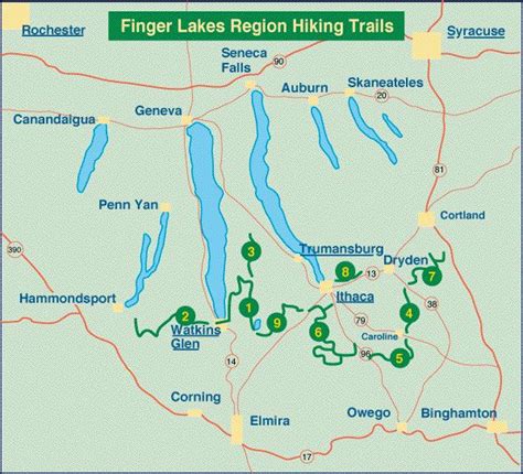 Hiking in the Finger Lakes | Finger Lakes Information Network | Waterfall hikes, Hiking ...