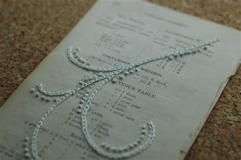 white chain stitch detail | White chain stitch and french kn… | Flickr