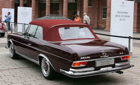 POWER CARS: Mercedes-Benz 280 SE 3,5 Cabriolet (W111)