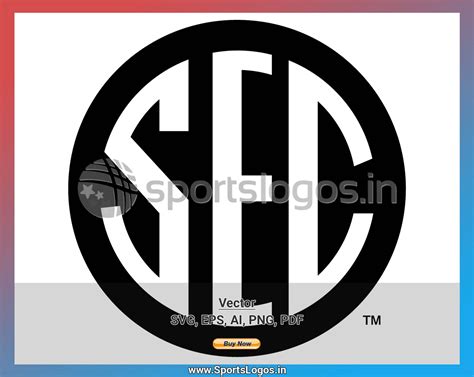 Southeastern Conference - College Sports Vector SVG Logo in 5 formats - SPLN004086 • Sports ...