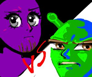 Shrek vs. Thanos - Drawception