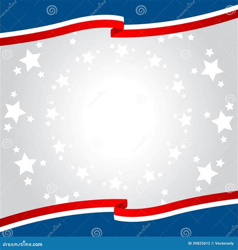 Patriotic Background Stock Vector - Image: 39825012