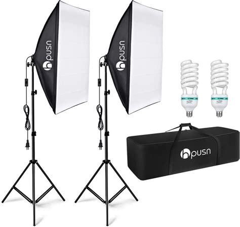 Best Photography Lighting Kit 2021: Softbox, Lightbox Set for Indoors