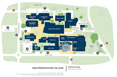 Map Of Iona College Campus - New River Kayaking Map