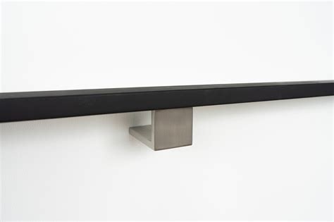 Modern, wall-mounted handrail brackets. Architectural stair hardware. - Componance Architectural ...