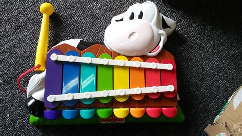 MYBUNDLETOYS2: FISHER PRICE Cow Xylophone