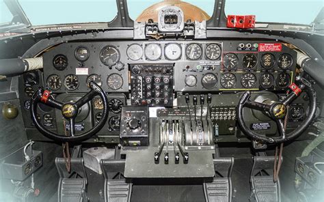 B 24 Cockpit