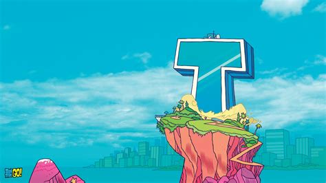Cartoon Network Cartoon Teen Titans Cyan Hd Wallpaper - vrogue.co
