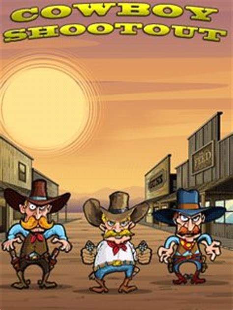 Cowboy shootout - java game for mobile. Cowboy shootout free download.