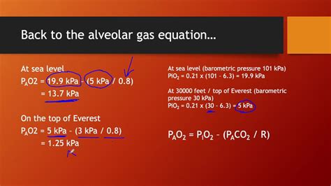 The alveolar gas equation - Primary FRCA Anaesthetics Revision - YouTube