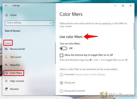 Every Windows 10 Ease Of Access Accessibility Setting Explained | winbuzzer