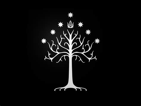 Gondor, White Tree Tolkien Tattoo, Lotr Tattoo, Tree Coloring Page, Coloring Pages, Tree Of ...