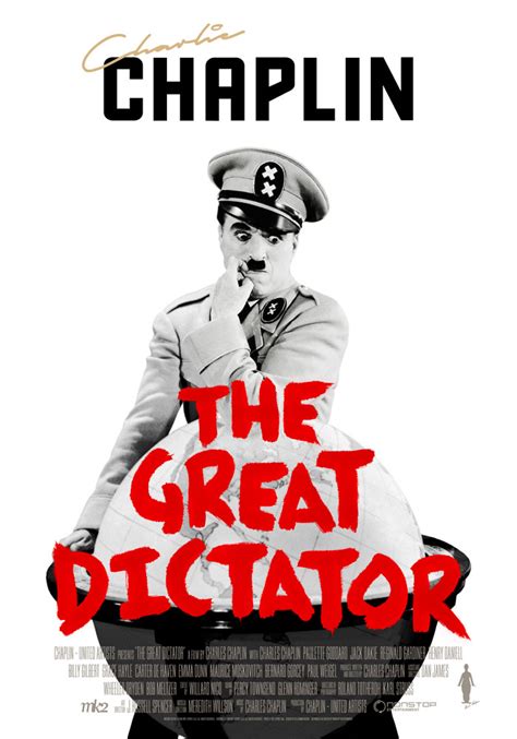 The Great Dictator (1940) | Movie Poster | Kellerman Design