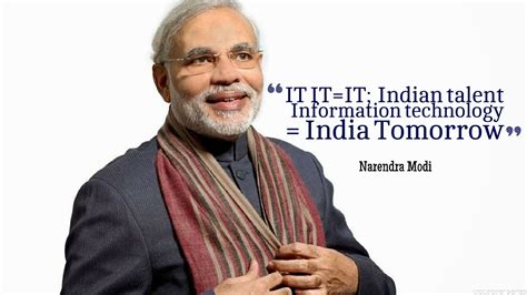 IT India Tomorrow Narendra Modi Quotes Wallpaper 10694 - Baltana