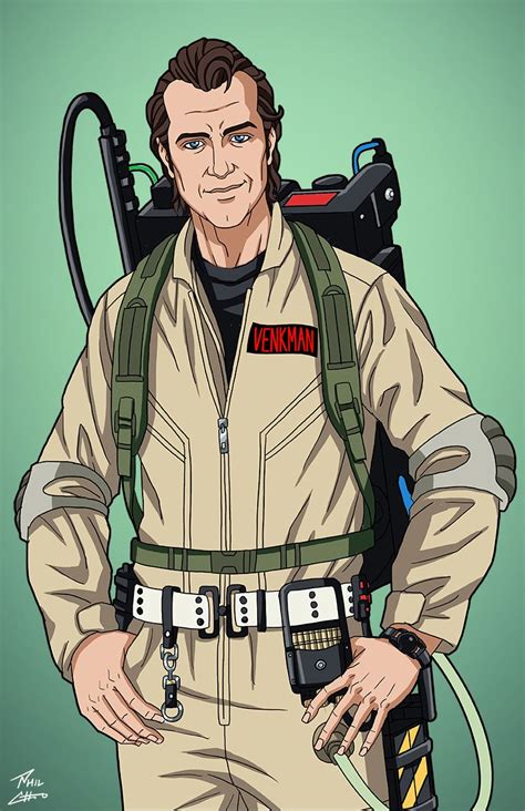 Peter Venkman [Ghostbuster] (Earth-27) commission by phil-cho on DeviantArt | Drawing guys ...