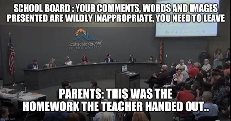 School boards offended , showing 8 year old apparently fine - Imgflip