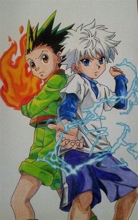 Gon and Killua Wallpapers - Top Free Gon and Killua Backgrounds - WallpaperAccess