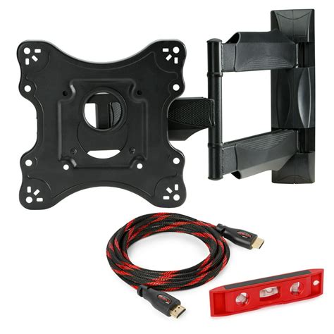 Mount Factory Articulating Swivel Full Motion TV Wall Mount Bracket in ...