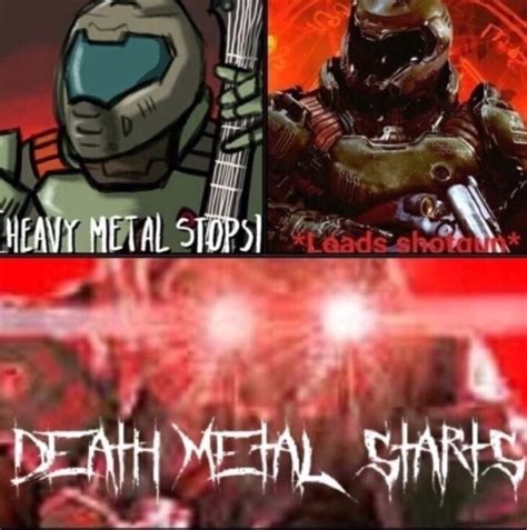 DOOM music template Memes - Imgflip