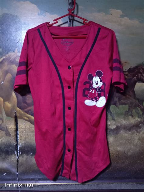 Mickey mouse jersey, Women's Fashion, Activewear on Carousell