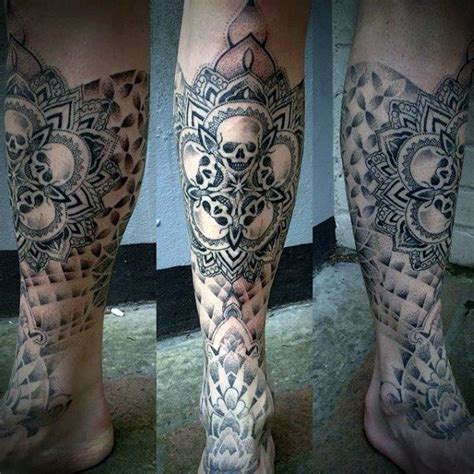 83 Incredible Shin Tattoos for Men | Leg tattoo men, Best leg tattoos ...