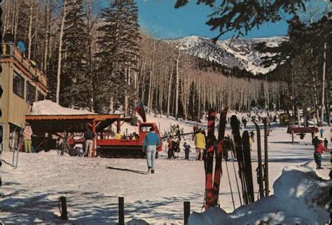 Arizona Snow Bowl Ski Lodge Flagstaff, AZ Postcard