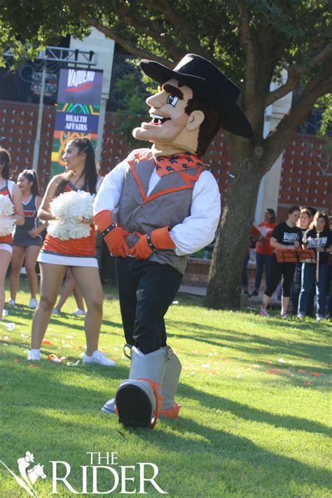 Vaquero mascot unveiled at Roundup - The Rider Newspaper