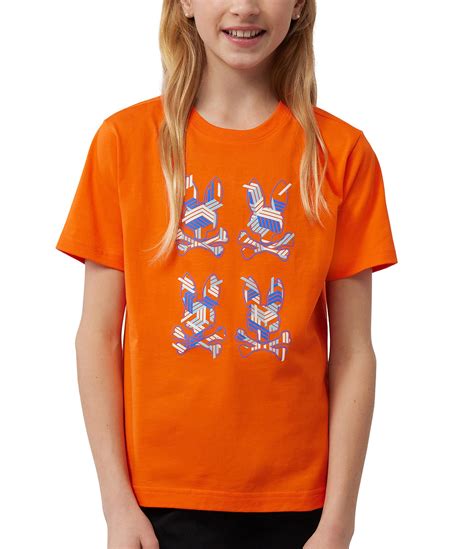 Psycho Bunny Big/Little Kids 5-20 Short Sleeve Plaza Graphic T-Shirt | Dillard's