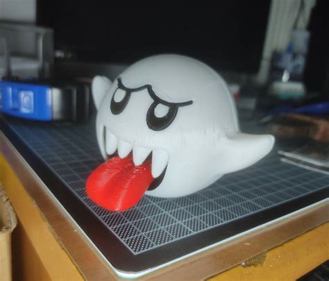 Boo From Super Mario World 3D Printed Boo Nintendo Character - Etsy