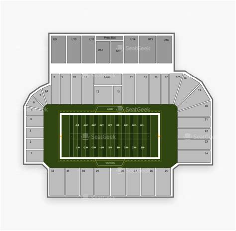 Michie Stadium Seating Chart Army Football Stadium - Dallas Cowboys ...