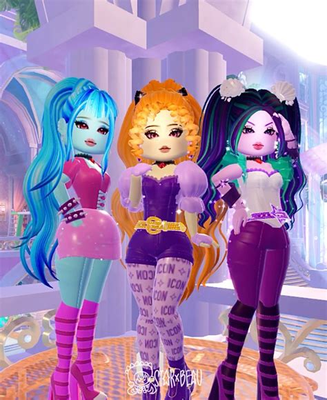 Royale High - MLP EG The Dazzlings Cosplay (Adagio, Aria, Sonata) in ...