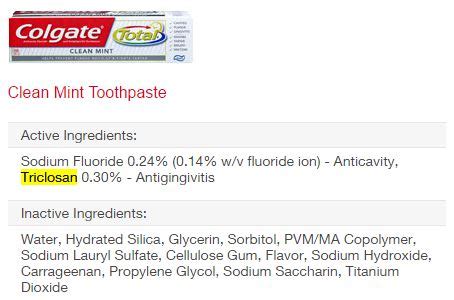 Colgate Toothpaste Ingredients - Path to Natural Living