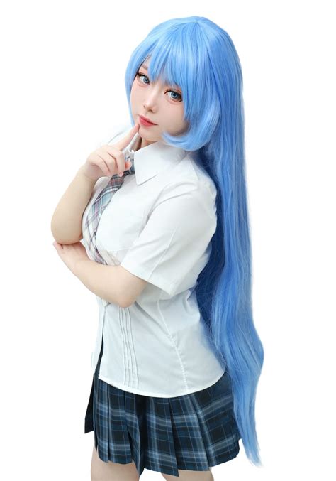 Blue Hair Anime Cosplay