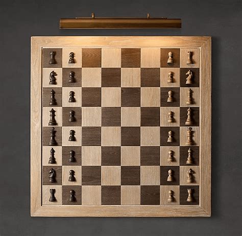 100% Creative DIY Wall Chess Board with a Shelf!