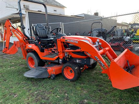 60IN KUBOTA BX25D TRACTOR W/LOADER & BACKHOE! LOW HOURS! $229 A MONTH ...