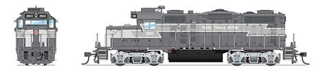 BLI - EMD GP20 - Sound and DCC - Paragon4(TM) - Toledo, Peoria & Western #2003 (2-Tone Gray ...