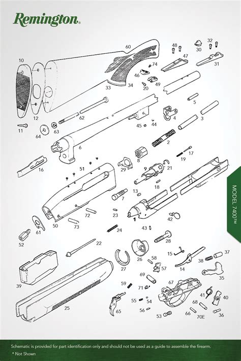 Model 7400™ - Centerfire Rifles - Remington® - Replacement Parts (OEM)