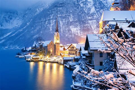 .2022.赫爾斯達特寧靜的耶誕節 Silent Christmas in Hallstatt 2022 winter.– AUSTRIA ...