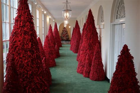 Trump Says Melania's Christmas Decorations Were Better Than Jill Biden's