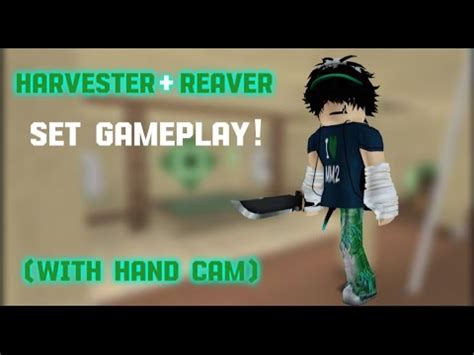 MM2 REAVER SET GAMEPLAY (with hand cam) |mm2 gameplay video - YouTube