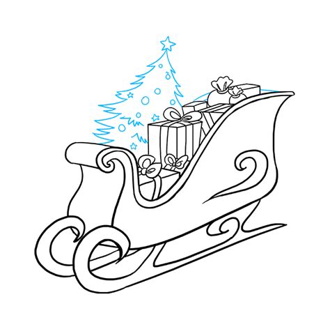 Draw Easy Santa Sleigh – Warehouse of Ideas