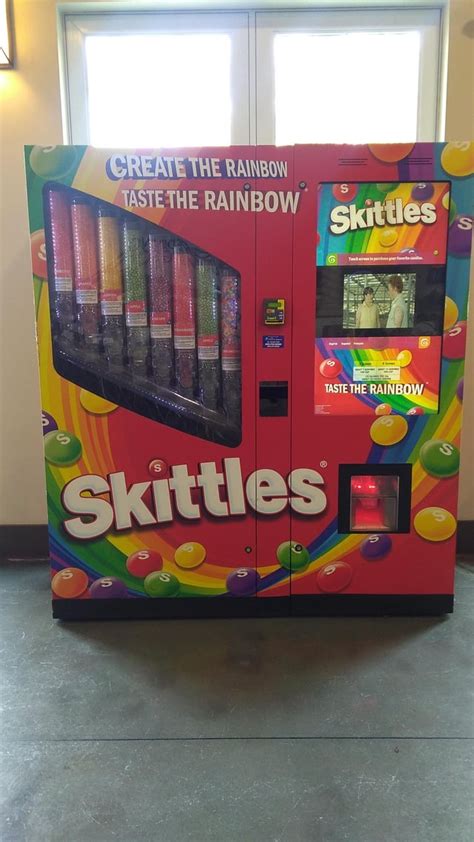 This Skittles vending machine. : r/mildlyinteresting