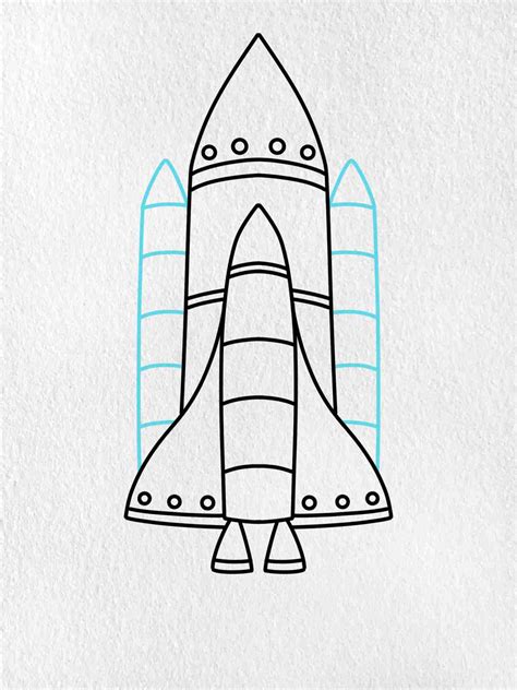 Draw a Spaceship - HelloArtsy