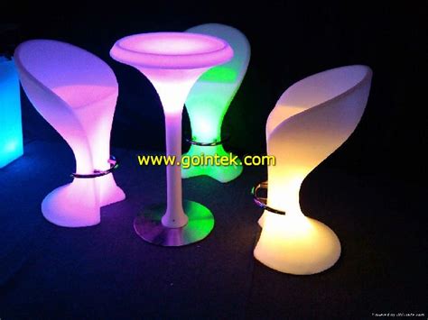 PE Material Color Changing Led High Bar Table | PE Material … | Flickr