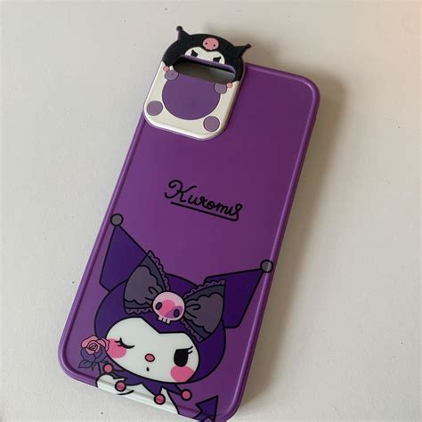 Kuromi iPhone 7+/8+ case #kuromi #phonecase... - Depop