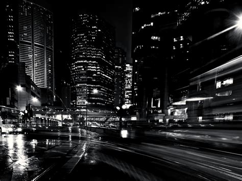 Black And White City Wallpaper - WallpaperSafari