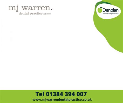 Denplan in Stourbridge & Wolverhampton | MJ Warren Dental Practice